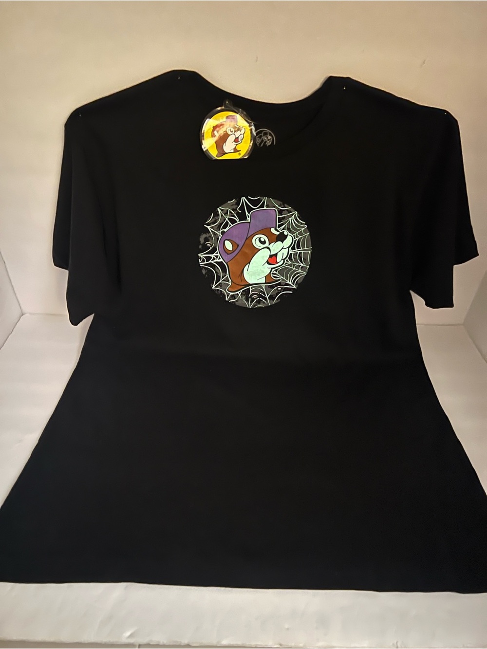 BUC-EEIS “HALLOWEEN SPELL ME” TEE SHIRT BLACK COLOR, 100% COTTON